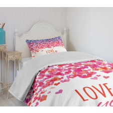 Hearts Love Springtime Bedspread Set