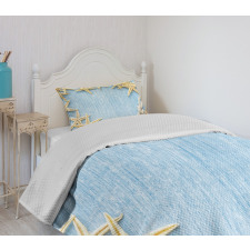 Maritime Beach Shell Bedspread Set