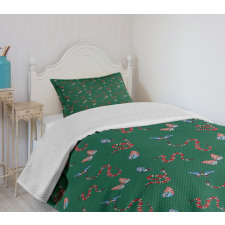 Fly and Reptile Bedspread Set