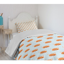 Nursery Baby Animal Head Bedspread Set