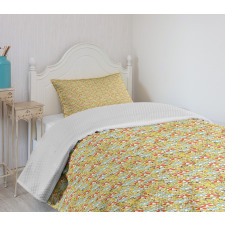 Teenagers Having Fun Bedspread Set