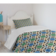 Hexagon Stars Pattern Bedspread Set