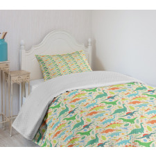 Mammal Animals Volcano Bedspread Set