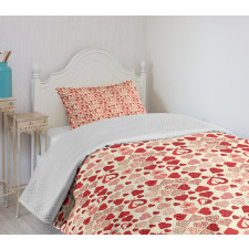 Creative Hearts Bedspread Set