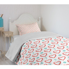 Love Keys Locks Bedspread Set