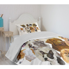 Portraits Breeds Bedspread Set