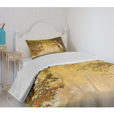 Misty Autumn Morning Bedspread Set