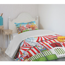 Carnival Many Rides Bedspread Set