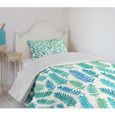 Branch Trees Summer Forest Bedspread Set