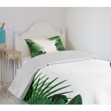 Tropical Exotic Palms Bedspread Set
