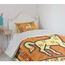 Horoscope Arrow Bedspread Set