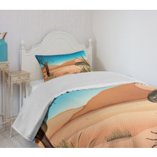 Desert Tropical Nature Bedspread Set