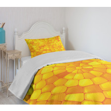 Abstract Corn Pattern Bedspread Set