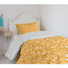 Abstract Polka Dots Art Bedspread Set