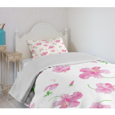Floral Patterns Country Bedspread Set