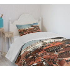 Nostalgic Lisbon City Bedspread Set