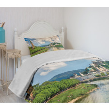 Salzburg Land Cloudy Bedspread Set