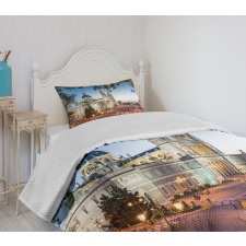 Royal Palace in Madrid Bedspread Set