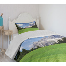 Rural Country Mountain Bedspread Set