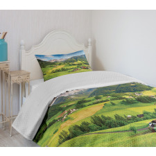 Alps in the Spring Bedspread Set