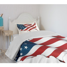 United States Flag Bedspread Set