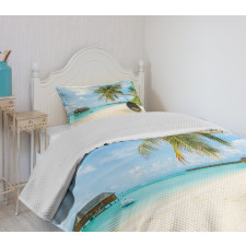 Exotic Maldives Sea Bedspread Set