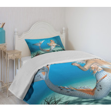 Fairytale Tropic Ocean Bedspread Set