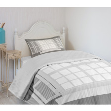 Wooden Window Shutter Bedspread Set