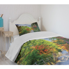 Sakura Garden Bedspread Set