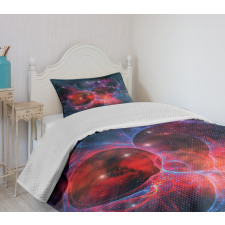 Milky Way Star Cluster Bedspread Set