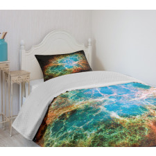 Supernova Stars Cosmos Bedspread Set