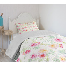 Retro Painting Bedspread Set