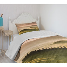 Trees Meadows Countryside Bedspread Set