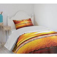 Colorful Sunset Summer Bedspread Set