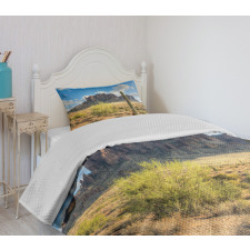 Canyon Cloudy Cliff Bedspread Set