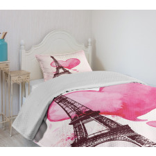 Romance Love Art Bedspread Set