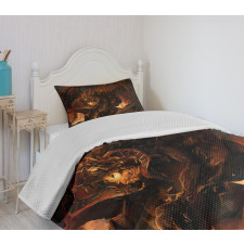 Dragon Bedspread Set