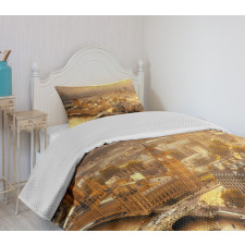 London Aerial Scenery Bedspread Set