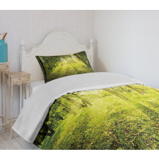 Scenic Morning in Nature Bedspread Set