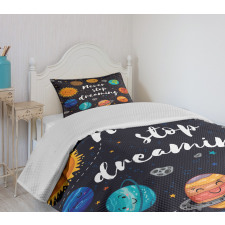 Outer Space Star Cluster Bedspread Set