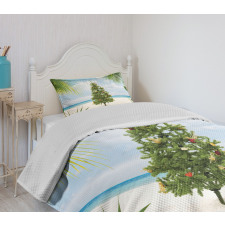 Holiday Party Tree Bedspread Set