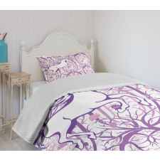 Magic Fairytale Forest Bedspread Set