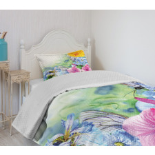 Spring Blossom Bedspread Set