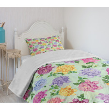 Floral Beauty Bridal Bedspread Set