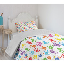 Watercolor Kids Bedspread Set
