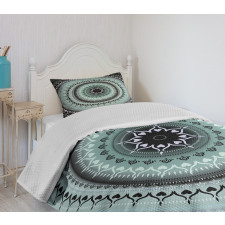 Vintage Mandala Circles Bedspread Set
