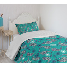 Style Flowers Bedspread Set