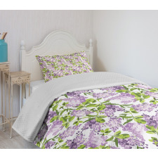 Botanic Spring Plants Bedspread Set