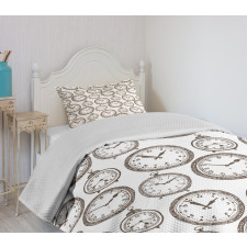 Pocket Wath with Number Bedspread Set