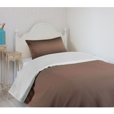 Digital Brown Room Bedspread Set